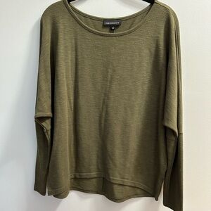 Port Authority Women's Olive Long Sleeve Tee
